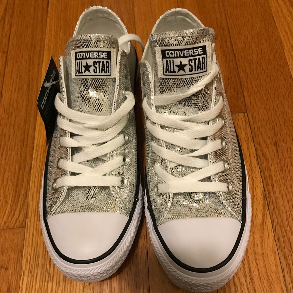 Converse shoes Sparkily Silver